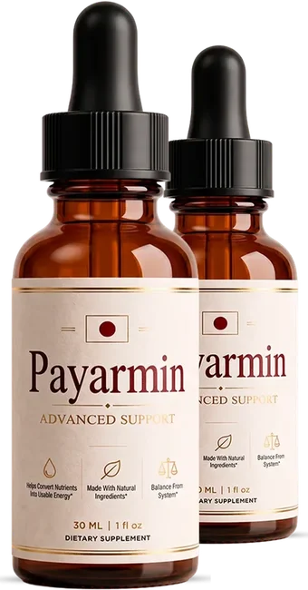 Two Payarmin dropper bottles, 30 ML, dietary supplement